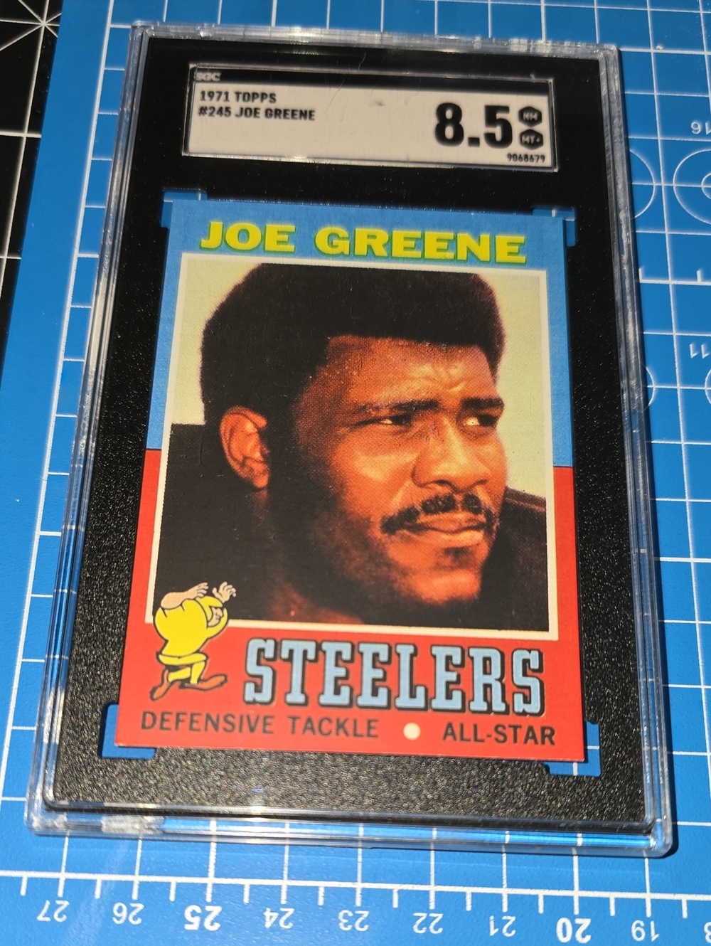 Topps 1971 Topps Joe Greene #245 SGC 8.5